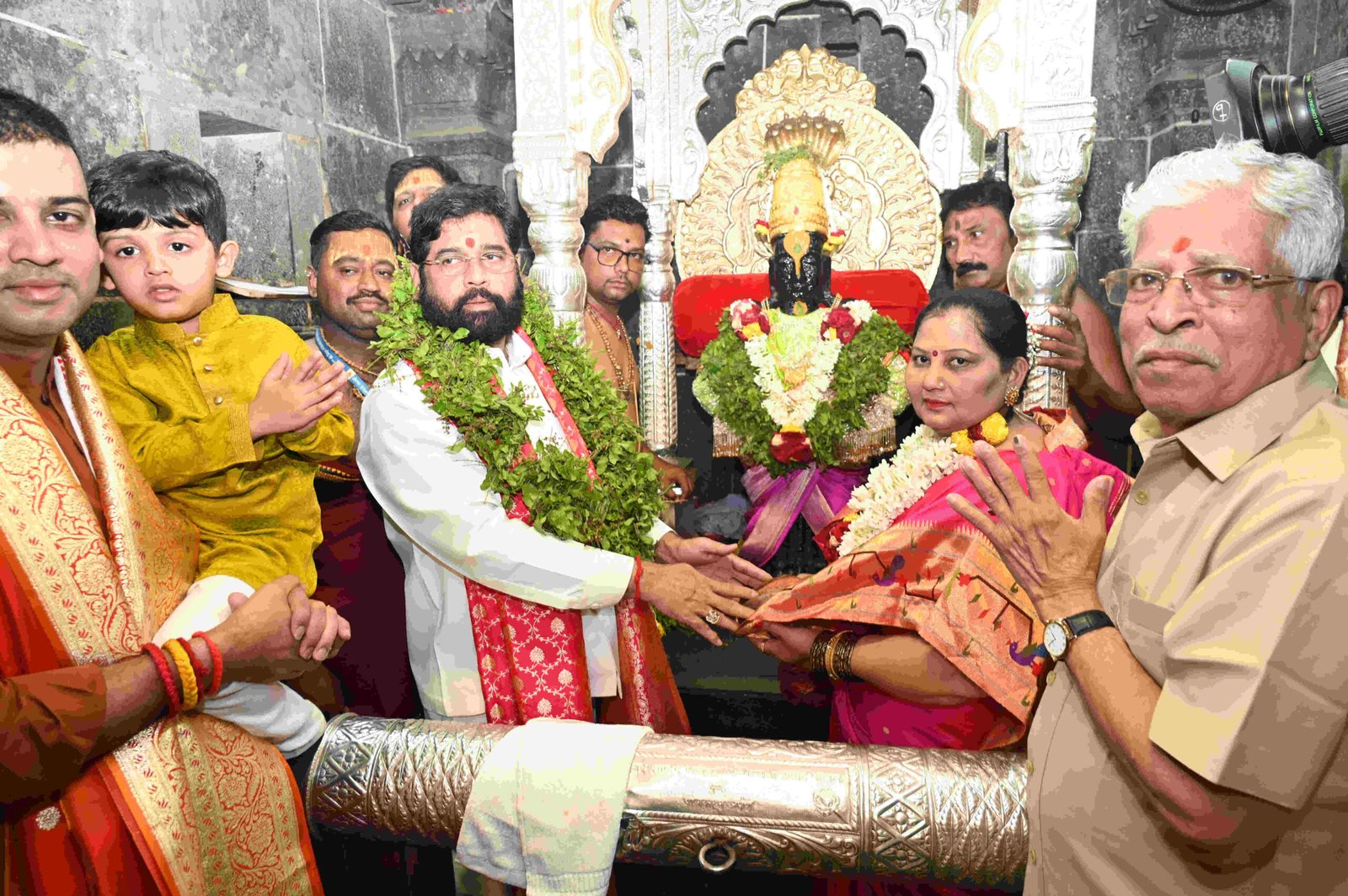 CM vitthal puja